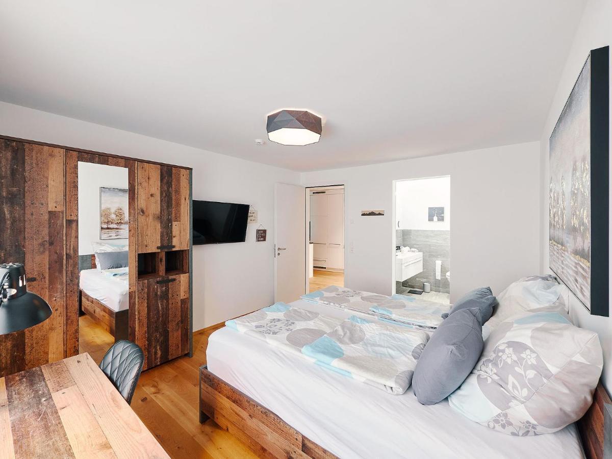 Montanas - Luxuswohnung Mit Kamin - Nahe Caumasee & Talstation Flims Zewnętrze zdjęcie