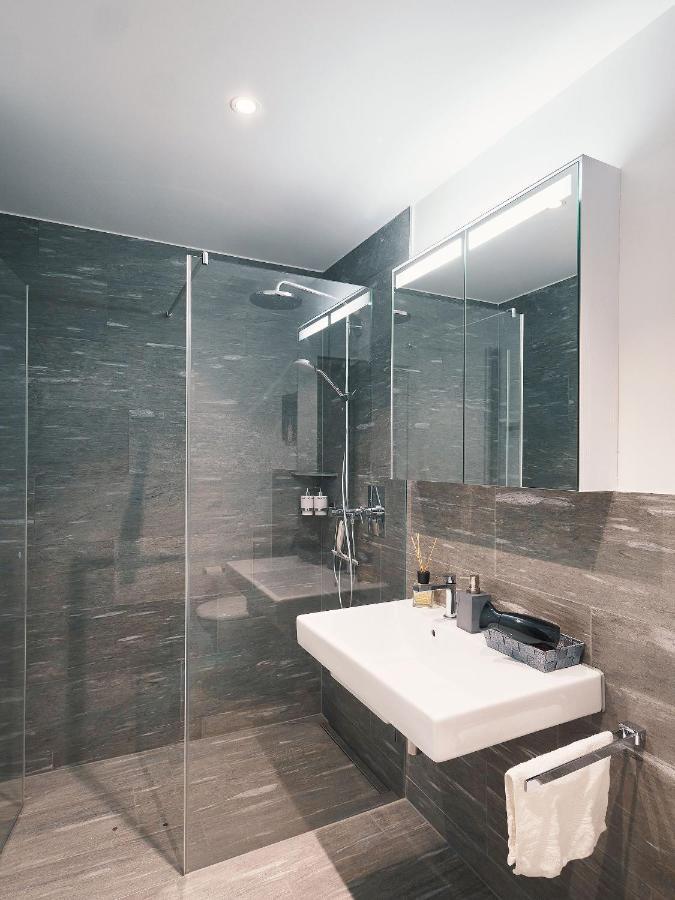 Montanas - Luxuswohnung Mit Kamin - Nahe Caumasee & Talstation Flims Zewnętrze zdjęcie